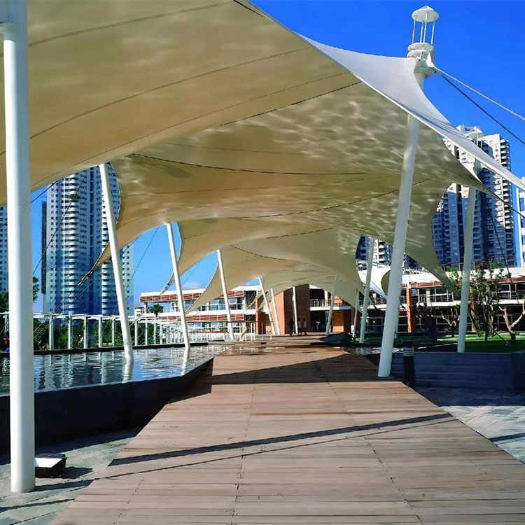 温宿县膜结构景观棚