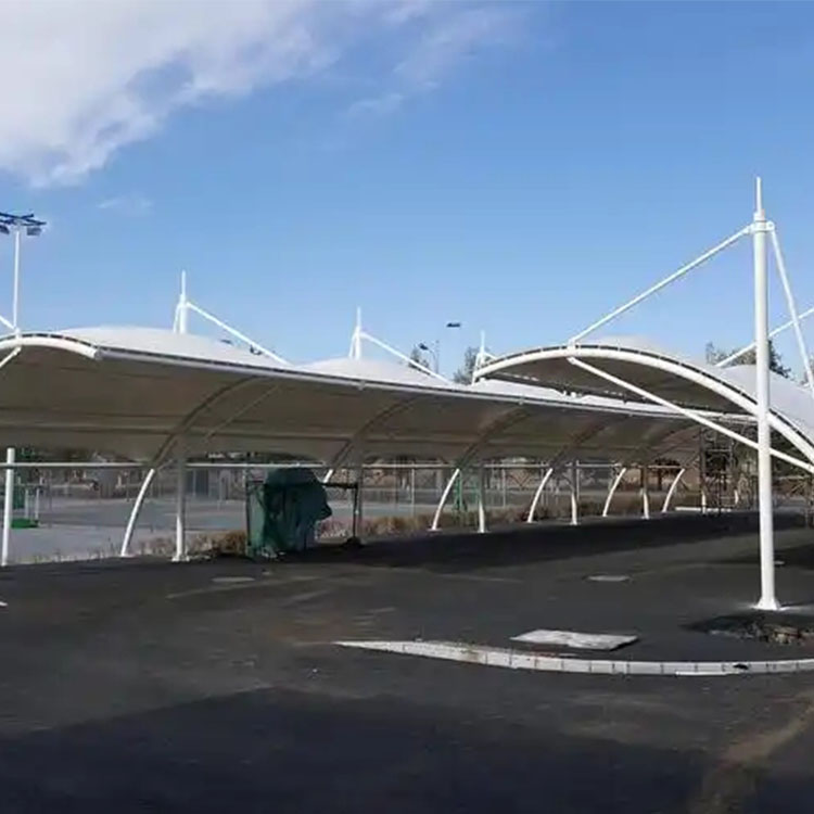 温宿县膜结构电动车棚