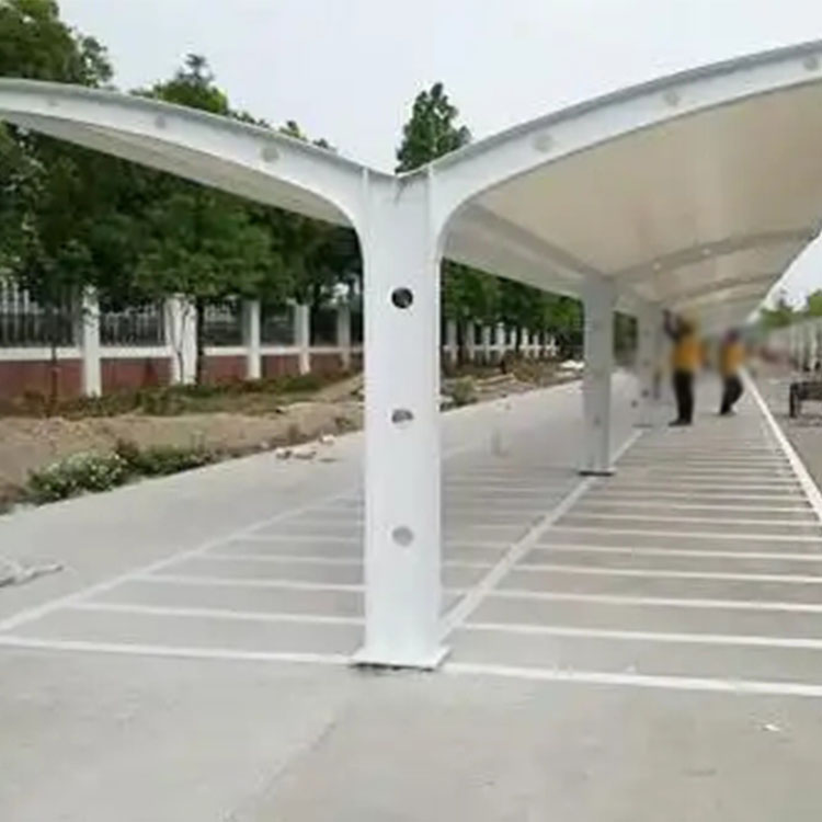 温宿县膜结构电动车棚