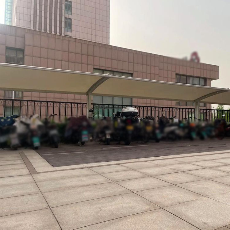 温宿县膜结构电动车棚